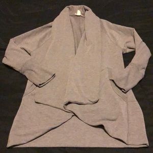 Caslon soft stretchy knit shawl collar cardigan S